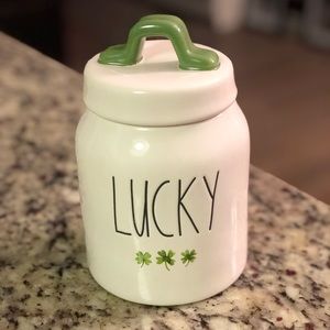 Rae Dunn Lucky Watercolors Canister